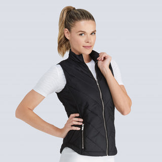 Tail Ladies Golf Sonny Quilted Vest - Black