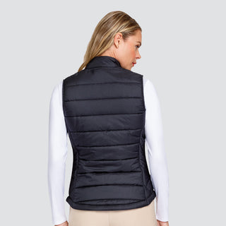 Tail Ladies Golf Sonny Quilted Vest - Black