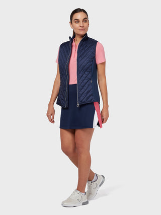 Callaway Golf Ladies Colour Block Pull On Skort 40CM - Peacoat