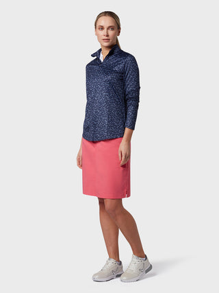 Callaway Golf Ladies Long Sleeve Shape Shifter Top - Peacoat