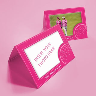 Pack of 10 Lady Captains Day  Photo Frames  Cards