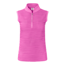 Pure Golf Cove Ladies Sleeveless Golf Polo Shirt - Azalea