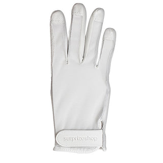 Right Hand All Weather Ladies Golf Mesh Sun Glove- White